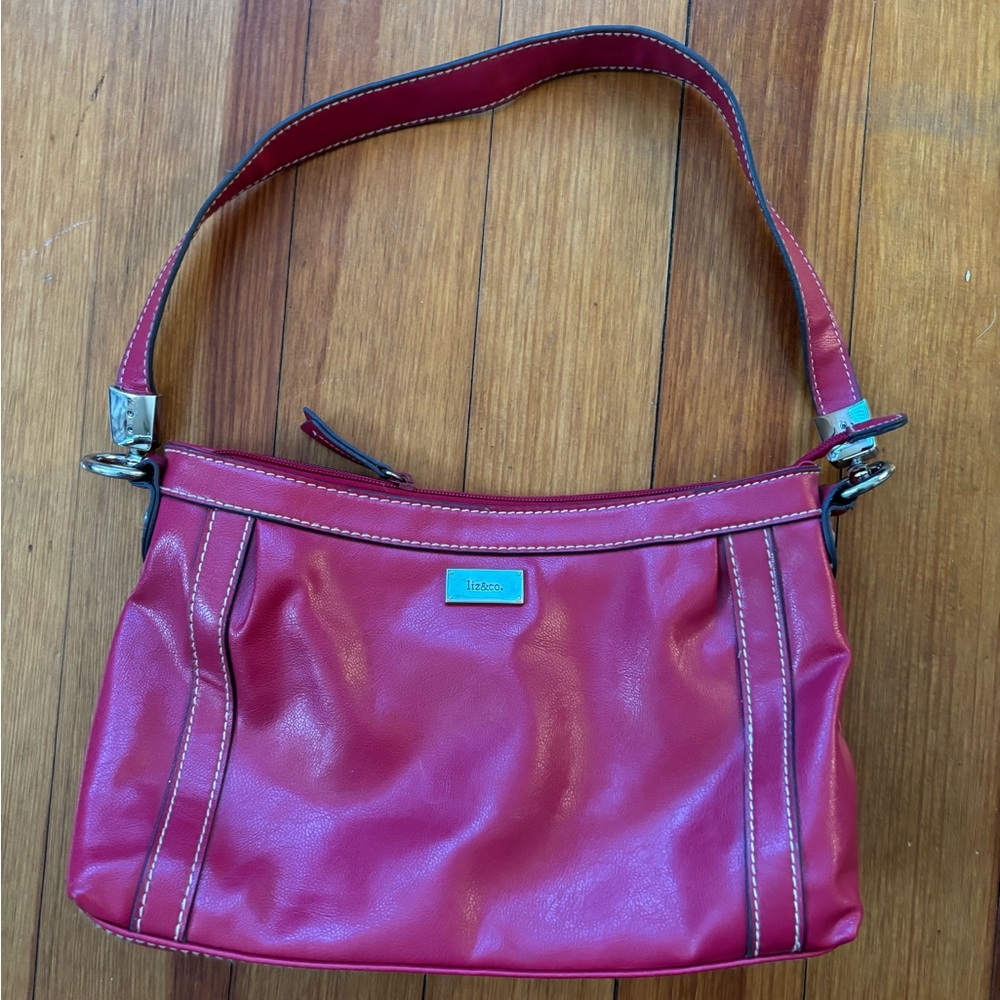 Liz&co. Red Leather Handbag